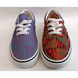 Vans x MOMA Authentic Era Shoes Faith Ringgold Men's Size 6 Multicolor Low Top